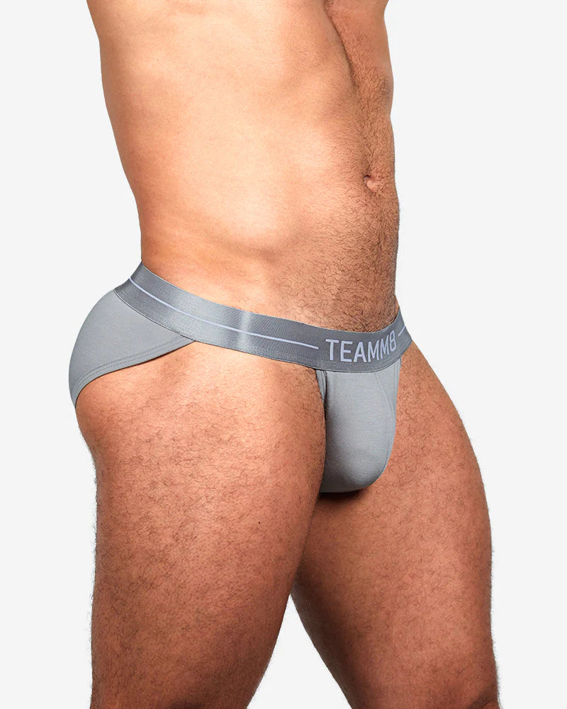 Teamm8 • Icon Sport Brief Grey - Haut Underwear